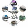 LUKEO Liftable folding table Folding table Garden Tables dining table Home Multi-function Dining Table