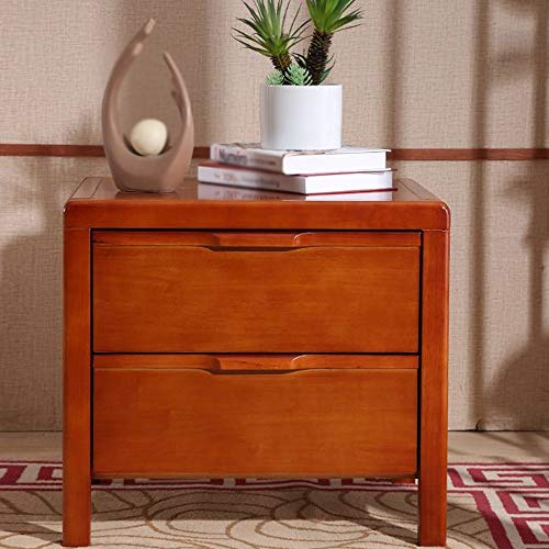 maozi Solid wood bedside table simple environmental protection bedside table full bedroom mini drawer locker simple