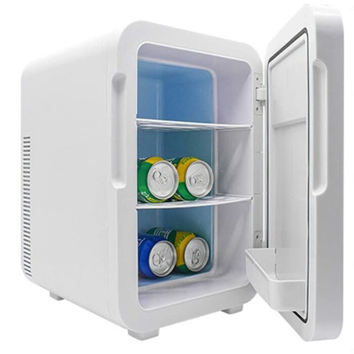 SDFGH Mini Portable Refrigerator Compressor Fridge Freezer Skin Care Cosmetic Single Door Refrigeration Foy Car Home