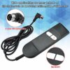 DECARETA Recliner Chair Controller Recliner Hand Control 2 Button Controller with Up and Down,5 Pins Hand Control Black Replacement Chair Control