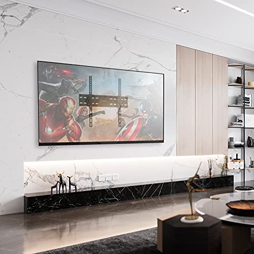 GRIFEMA GB1004-2 TV Wall Bracket, Tilt TV Mount for 26 to 65 Inches Flat & Curved TVs or Monitors, Max VESA 400x400mm Weight Capacity up to 50kg,