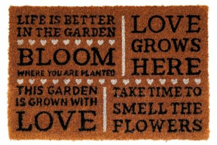 Geko Bloom Potting Shed Doormat