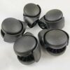 Stemless Mute Office Chair Wheel, 50mm Furniture Casters, Replacement Casters, Swivel Chair Caster, 8mm Hole Diameter, 360 Degree Swivel Casters,