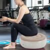 plplaaoo Inflatable Stool, Portable PVC Inflatable Foot Chair, Soft Inflatable Ottoman, Durable Air Chair for Home, Garden, Office, Travel and Ca