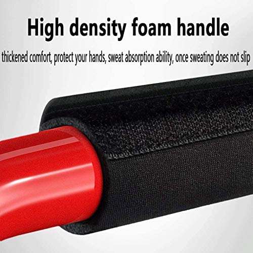 DLOETT Push Up Bars Strength Training, Home Workout Equipment Pushup Handle with Foam Grip and Non-Slip Sturdy Structure Pushup Stands