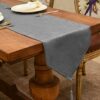 BALCONY & FALCON Table Runner, Kitchen Runner Waterproof Table Runner Modern Stain-proof Table Runner for Furniture with Tassel for Home Christma