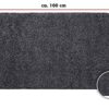 andiamo Doormat, Cotton, Charcoal, 60_x_100_cm