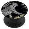 RICHMOND & FINCH PopSocket PopGrip, Universal Expanding Mobile Phone Stand and Grip for Phones and Tablets, Includes Swappable Top, Green Leopard