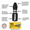 20 x SabreCut SCPB25_20 25mm PZ2 PZ3 PH2 Impact Screwdriver Driver Bits Set Single Ended PoziDriv POZI No.2 No.3 Phillips No.2 Heavy Duty Includi