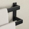 HIGOH Towel Racks, Towel Rail for Bathroom,Wall Mounted Hand Towel Holder,Double Towel Rail,Bathroom Towel Bar,Towel Hanger Towel Holder