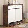 ZCMEB Shoe Cabinet Entry Partition Cabinet Light Luxury Foyer Storage Shoe Cabinet (Color : D, Size : 120 * 35 * 100CM)
