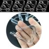 Yidootwo 8Pcs Tablecloth Clips Plastic Table Cloth Holders Outdoor Tablecloth Clamps Table Cover Clips for Home Garden Wedding Party(Clear)