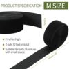 2 Rolls Toy Blocker for Under Couch Adjustable Bumper for Under Furniture Under Bed Blocker for Pets Under Couch Blocker Bed Bumper Stop Things f
