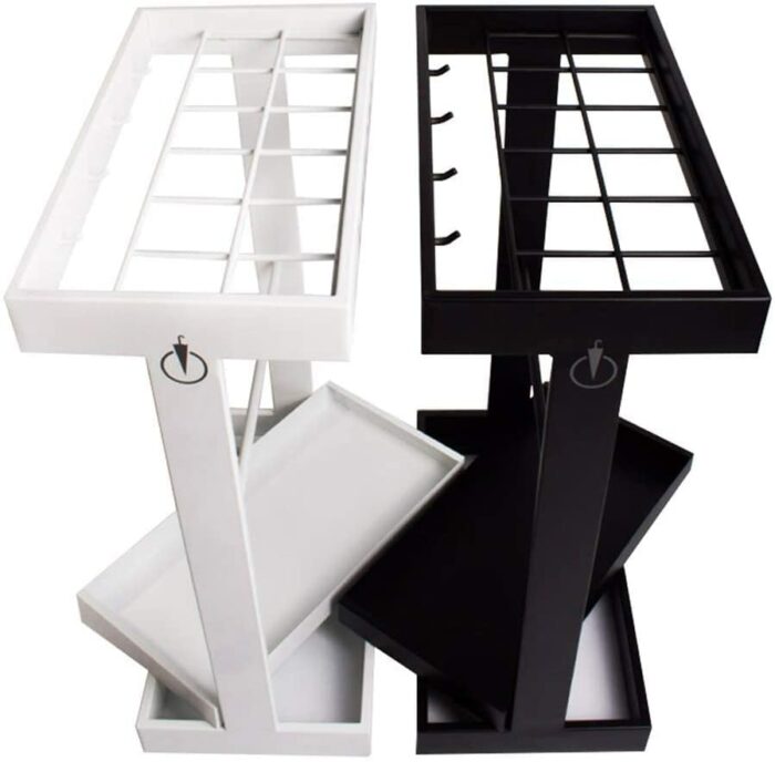 XHALERY Umbrella Rack Stand, Umbrella Holder,Umbrella Stands Umbrella Stand Simple Paint, Hotel Lobby Office Business Umbrella Storage Rack, 12 G