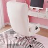 LZQDM Computer Chair Home Office Chair Nordic Leather Gamer Chair Backrest Lift Swivel Chair Sofa Live Seat Furniture Armchair