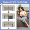baibu Sofa Saver & Sponge Sofa Support Pad for Enhanced Comfort,Couch Sofa Seat Cushion Sag Repair