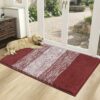 Vaukki Indoor Doormat Entryway Door Rug, Non Slip Absorbent Mud Trapper Mats, Low-Profile Inside Floor Mats, Soft Machine Washable Small Rugs Doo