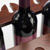 NEOCHY Countertop Rustic Wine Rack，Wine Display Storage Wine Rack Wine Storage European Grape Wine Glass Rack