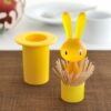 A di Alessi Magic Bunny Toothpick, Yellow (ASG16 Y)