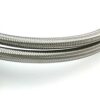 1/2" x 3/4" BSP 500mm Long Flexible Braided Hose Bath Tap Flex Connector