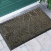 Yimobra Door Mats Outdoor, Heavy Duty Non Slip Outdoor Welcome Mats for Front Door, Easy Clean Outside Doormats for Outdoor Entrance Home Entry M