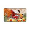 URFEDA Decorative Doormat Autumn Harvest Seasonal Thanksgiving Floor Entrance Door Mat Thanksgiving Doormat Welcome Doormat for Outdoor Front Doo