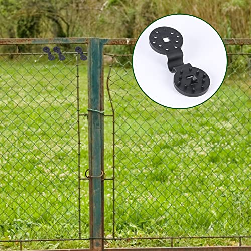 10pcs Greenhouse Film Sunshade Net Clip,Black Sunshade Clip Shade Cloth Clip,Shade Cloth Plastic Clips for Sun Shade Net, Anti Bird Netting,Garde