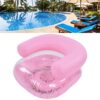 Zopsc-1 Kids Swimming Chair, Thickening PVC Inflatable Sofa Load-bearing 80kg Eco-Friendly with Sequins for Indoor and Outdoor for 3-10
