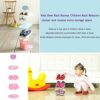 4 Tier Cute Shoe Rack for Kid's Shoes, 26.4inch, Baby Shoe Rack, Save Home Space, Storage Organizer Boys Girls, Cute Shapes of Rabbit/Panda, Soli