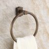 HIGOH Towel Racks, Bath Towel Holder,Bathroom Hand Towel,All-Copper European Antique Towel,Towel Rack,Creative Towel Bar,Retro Bathroom Hardware