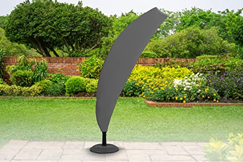 Bosmere Protector 6000 | Garden Parasol Umbrella Cover | L190cm circ.96cm | 100% Waterproof, UV Protected, Heavy Duty 600D | 6 Year Guarantee | D