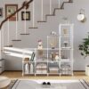AWTATOS Cube Storage Unit, 12 Cube Wire Storage Shelves, Multifunctional DIY bookcases and Shelving Units Perfect for Office/Livingroom/kitchen/B