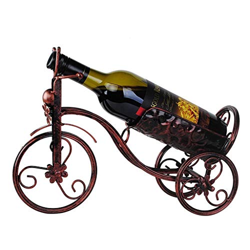 DLOETT Wine Bottle Holders or Wall Mounted Wine Racks Dispenser Wine Bar Optical Metal Bicycles