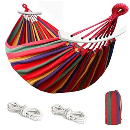 DARENYI Camping Hammock 280 x 150cm Durable Breathable Travel Hammocks 150kg Load Capacity for Outdoor Camping Accessories