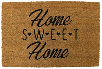 PRIDE OF PLACE Coir Door Mat for Indoor and Outdoor Use | Heavy Duty Outside Door Mat | Indoor Mats For Front Door | 100% Natural Coir | Suitable
