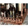Stylish Simplicity Industrial Retro Stylish Simplicity Wine Rack Creative Metal Display Inverted Wine Glass Holder Household Goblet Holder Adjust