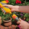 HOZELOCK - Aquastop Hose Connector Plus ø 12.5mm - 15mm (1/2"- 5/8") Soft Touch: Aquastop, Watertight, Non-slip, Flexible, Long Tip Prevents Twis