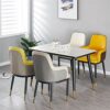 dining chair Kitchen Dining Room Furniture Chairs Dining Chairs Set Of 2 Living Room Armchair Modern High Back Padded Soft Seat Dining Chairs Wat