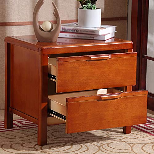 maozi Solid wood bedside table simple environmental protection bedside table full bedroom mini drawer locker simple