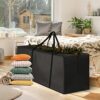 2 Pack Outdoor Cushion Storage Bag Waterproof Garden Rectanglar Furniture Bag Large Patio Storage Bag with Handle and Zipper for Christmas Tree B