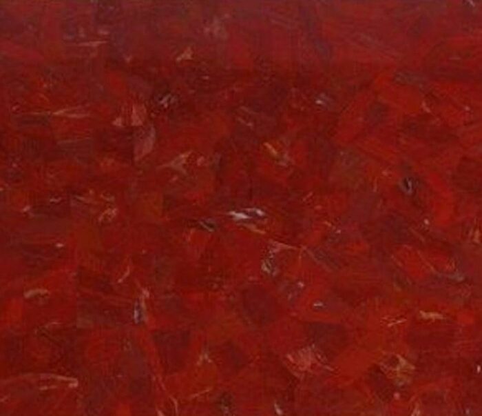 Gifts And Artefacts 54 x 54 Inches Luxurious Look Restaurant Table Top Red Square Shape Marble Dining Table for Home Furniture Decor