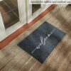 AAZZKANG Welcome Mat Outdoor with Durable Non Slip Rubber Backing Ultra Absorb Mud Easy Clean Entry Door Mat