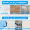 Towel Rails,Towel Holder with 2 Towel Bars Wall Mounted, 24 Inch Self Adhesive Towel Rail with Hooks, Aluminum Towel Holders Towel Rack For Bathr