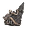 Nemesis Now Release The Kraken Wine Bottle Holder, Bronze, 25.8cm