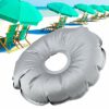 Dekaim Base Weight Block, Gazebo Weight Block, Flag Base Weight Bag, Portable Collapsible Round, Filled with Water Outdoor Umbrella Feather Flag