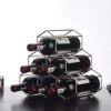 PIBM Fashion Creative European Wine Rack Decoration | Creative Wine Rack | Household Wine Bottle Rack | Wine Cabinet Decoration Ornaments Multi B