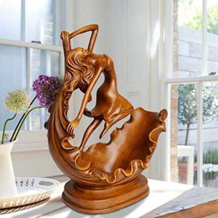 ZYZMH European Creative Wine Rack Decoration Home Living Room Wine Cabinet Bogu Rack Minimalist Wine Rack Housewarming Gift
