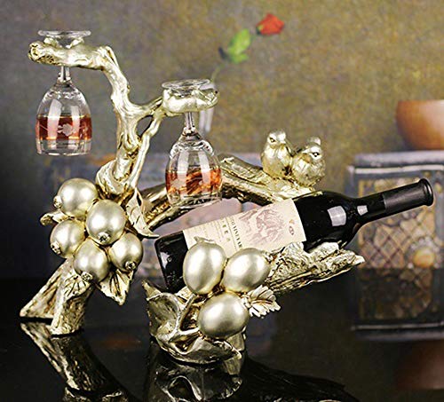 PIBM Stylish Simplicity Creative Business Gifts Resin Crafts European-Style Home Decoration Ornaments Blueberry Twigs Wine Rack Wholesale (40 * 2