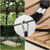 Wood Tree Swing Adult Children Hanging Beech Tree Rope Garden Swings Seat Chair for Indoor Outdoor with Adjustable Rope (24''x10'')