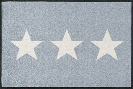 Wash&Dry Doormat, Acrylic, Grey, 50_x_75_cm